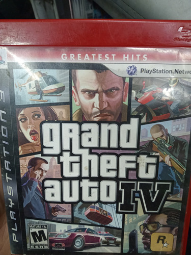 Grand Theft Auto 4 Juego Ps3 Juego Físico Original 