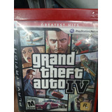 Grand Theft Auto 4 Juego Ps3 Juego Físico Original 