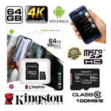 Memoria Micro Sdxc 64gb Kingston Canvas Select Plus Celular