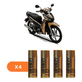 Kit X4 Stretch Pintura Removible Bronce Vinilo Aerosol