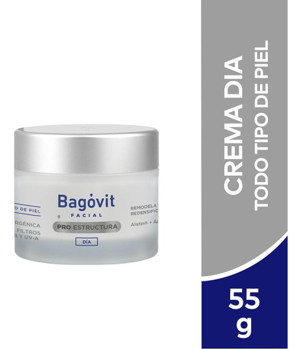 Bagovit Pro Estructura Crema Facial Día Antiarrugas X 55 Gr