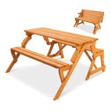 Best Choice Products Mesa De Picnic De Madera Intercambiabl.