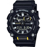 Relógio Casio G-shock Masculino Heavy Duty Ga-900-1adr Cor Da Correia Preto