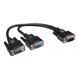 Splitter Vga Macho A 2 Salidas Vga Hembra, Economico  9025