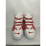 Nike Up Tempo Blanco Con Rojo G5 Con Caja