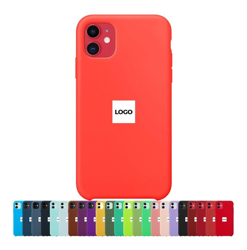 Capa Case Capinha Silicone Compatível iPhone Todos Modelos 