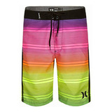 Hurley Big Boys 'puerto Rico Boardshort, Rainbow Fade, 5