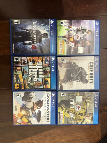 Gta V . Uncharted 4. Call Of Duty. Ps4 Juegos