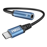 Millso Adaptador Usb Tipo C A Conector De Auriculares Hembra