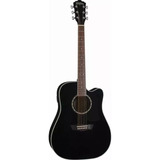 Guitarra Electroacústica Washburn Ad5ceb Black 