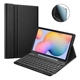 Funda+teclado Fintie Galaxy Tab S6 Lite 10.4ø Inalam Negro