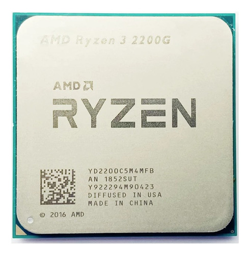 Processador Gamer Amd Ryzen 3 2200g Yd2200c5fbbox