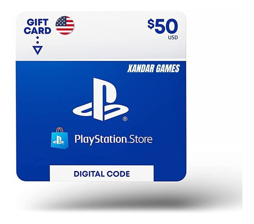 Tarjeta Psn 50$ Región Americana