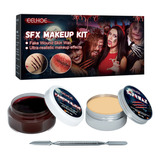 Set De Maquillaje De Halloween Skin Wax Plasma Props Sca 196