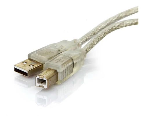 Cabo De Impressora Usb-a P/ Usb-b 5 Metros