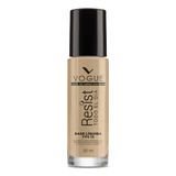 Base De Maquillaje Resist Vogue De Larga Duración 30 Ml Tono Capuccino