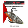 Faro  Derecho Nissan Murano 2006 Nissan Murano