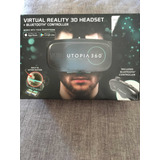 Virtual Reality 3d Headset + Bluetooth Controller