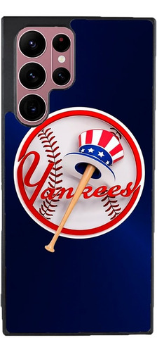 Funda Para Galaxy Yankees New York Mlb Beisbol Azul