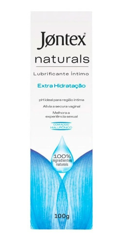 Gel Lubrificante Íntimo Jontex Naturals Extra Hidratação 100