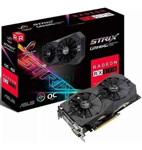 Asus Radeon Rx 570 Strix Ddr5 4gb