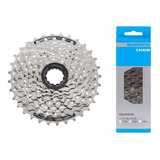 Cassete Shimano Tiagra Sora 8v Hg41 11-30 + Corrente Hg40