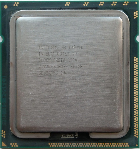 Procesador Intel Core I7 940 4 Núcleos/8 Hilos/3,20/lga1366
