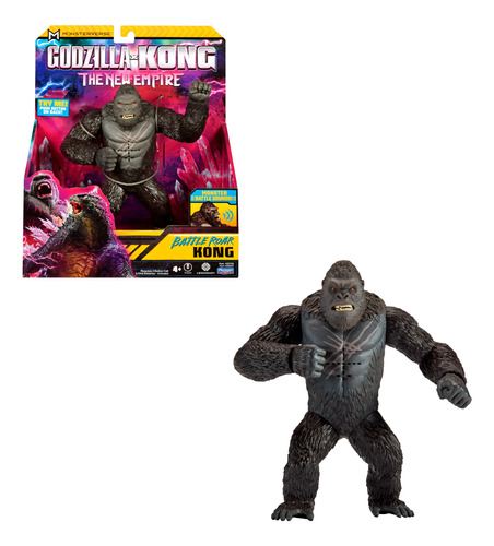 Boneco Monsterverse Godzilla Vs Kong Novo Império Com Som