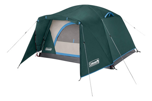 Tienda De Campaña Tent Coleman Skydome Con Chaleco Impermeab