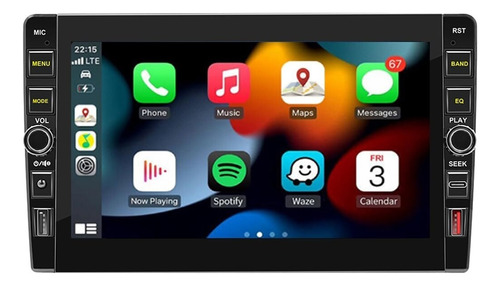 Carplay Inalámbrico Navegación Gps Android Para Coche De 9 