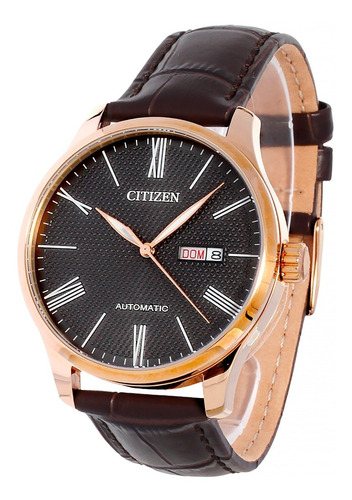 Relógio Citizen Masculino Automatico Tz20804p Bronze Rose 