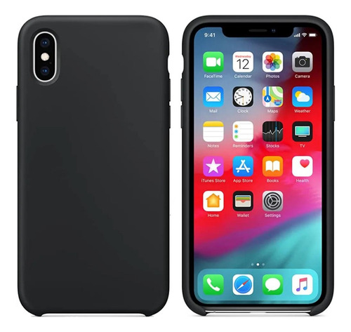 Capa Capinha Silicone Case Aveludada Para iPhone XR Prenium