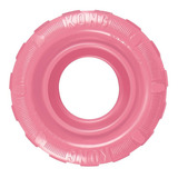 Kong Rueda Tire Traxx Puppy Medium/large Perros Rellenable Color Rosa Claro