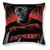 Almofada Cheia Arte Freddy Krueger Decoração Halloween