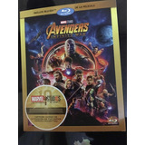 Pelicula Blue Ray Avengers Infinity War La Mejor + Envio +