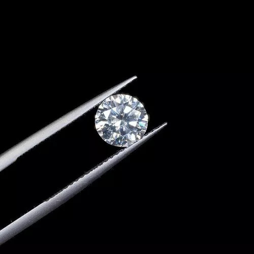 Diamante Natural De 0.90 Cts Corte Redondo Con Certificado 