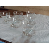 Set 6 Copas Antiguas Cristal Tallado Baccarat/vermouth/potre