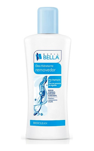 Óleo Depil Bella Hidratante Removedor Algodão 140ml