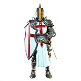 Cavaleiro Templario Builder Mythic Legions Cruzadas Medieval