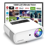 Proyector Led Hopvision, 350, Fhd Nativo 1080p, 15000lux
