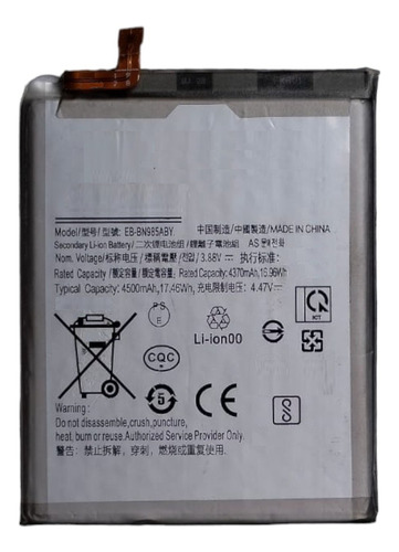 Ba-ter-ia Galaxy Note 20 Ultra Eb-bn985aby Nova Garantia Nf