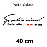 Stickers Sport Mind Tiida ( Vinil 40 Cm ) 1 Pza