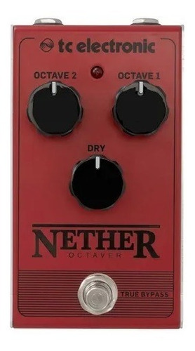 Pedal Efecto Guitarra Tc Electronic Nether Octaver