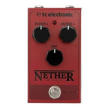 Pedal Efecto Guitarra Tc Electronic Nether Octaver