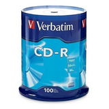 Cds Grabables Disco En Blanco Verbatim Cd-r 700 Mb 80 Minuto