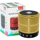 Mini Caixa Som Celular Bluetooth Ws-887 Mp3 Fm Usb Sd Aux