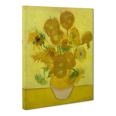 Cuadros De Van Gogh En Canvas Tipo Oleo Calidad De Museo Hd Color Los Girasoles Armazón N/a