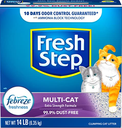 Arena Gato Fresh Step, Control Olor, 14 Lbs