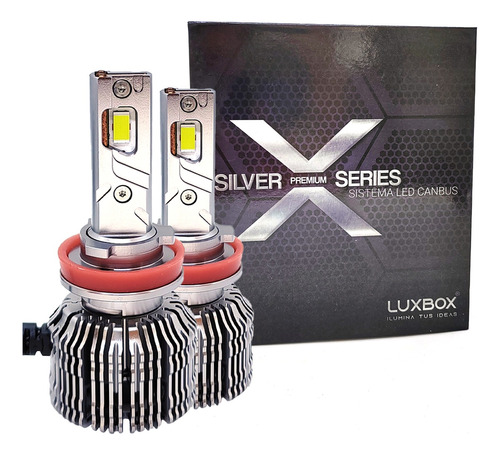 Kit Focos Led Canbus Silver X Series 130w Premium Luxbox