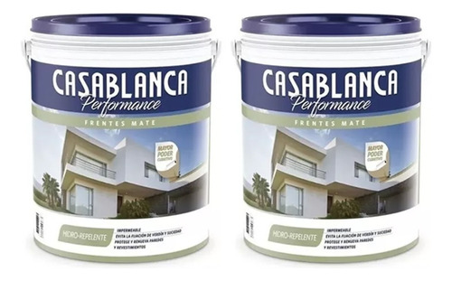 Casablanca Performance Frentes Hidro Repelente 2 X 4 Lt Mm